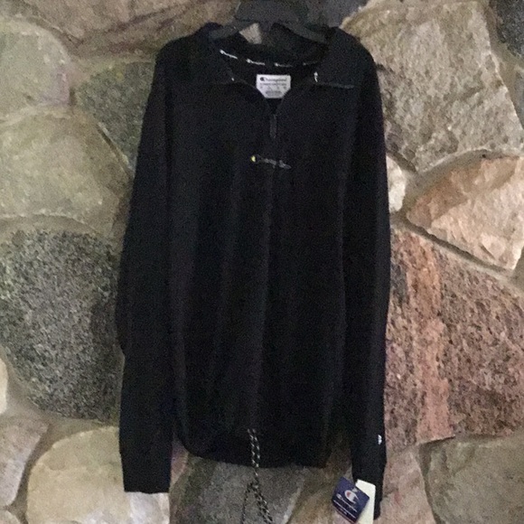NWT Black half zip sweater - Picture 1 of 13
